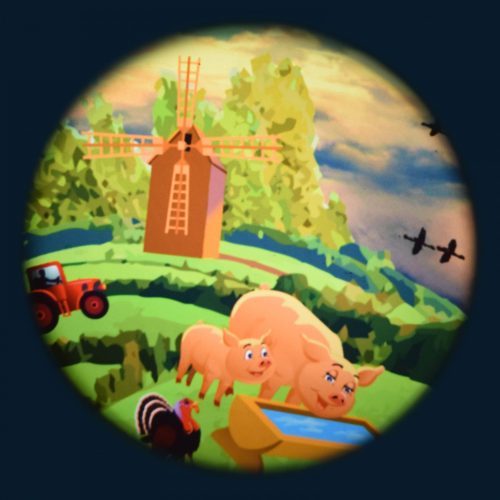 At The Farm - 6” Picture Wheel