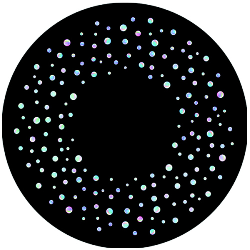 Bubble (Colour) - 6” Picture Wheel