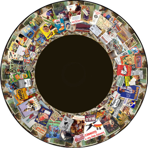 Max Effect Vintage Products - 9� Picture Wheel
